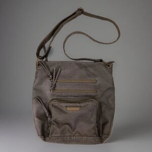 Medium grey Stone Mountain USA Crossbody purse